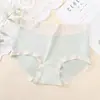 Una generación de ropa interior modal para mujer de talla grande, transpirable, sin costuras, de cintura alta, sexy para la cadera, calzones para mujer