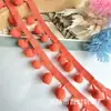 Em Estoque Renda com Pompons Pequenos Acabamento 1cm Canto Reto Cortina de Bolas Pompons Coloridos Tecido Acessórios de Decoração DIY Fornecimento Direto do Fabricante