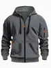Vendas Diretas da Fábrica e Entrega no Mesmo Dia Moletons Masculinos com Zíper, Moletons com Capuz, Camisas com Zíper, Gola Redonda Casuais Roupas Masculinas