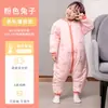 Saco de dormir de piernas separadas para bebé habitación de bebé otoño e invierno engrosado bebé mediano y grande Niños manta anti-patadas primavera y otoño acolchado Cuatro Estaciones Universal