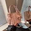 Cross-border este ano popular bolsa casual feminina 2025 nova moda all-match bolsa de ombro mensageiro bolsa balde
