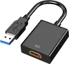 Convertidor USB3.0 a HDMI HD 1080p audio y video controlador de computadora Convertidor USB a HDM I