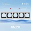 Panel de Enchufe de Pared para Interruptor Estándar Europeo Tipo 86 Panel Delgado Grande Enchufe Ruso Enchufe Multifuncional Estilo Europeo Ruso Alemán