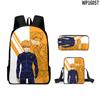 3D Novo Produto Prisão Azul Blue Lock Mochila Escolar Mochila Bolsa de Ombro Estojo de Lápis Mochila Estampada