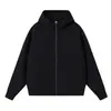 Otoño 400g Algodón Líquido Manga Raglán Cremallera Chaqueta Moda Tendencia Ropa de Pareja Uniforme de Grupo Estampado Logo