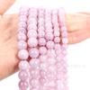 Zhuming Trade Cuentas Sueltas Amatista Soñadora Fluorita Púrpura Ágata Rayado Piedra Estrella Púrpura Cuentas Redondas para DIY Accesorios Semi-Terminados