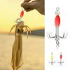 Nuevo anzuelo luminoso para calamar y pulpo de ocho piezas con anzuelo de tinta de pulpo, anzuelo blando de fondo anti-colgantes, cebo para pesca en el mar.