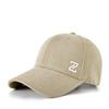 Gorra de béisbol grande de primavera y otoño con estampado de lavado lijado, gorra de ala ancha cálida con lengüeta de pato para hombre de talla grande