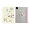 Funda de Dibujos Animados Linda Conejita Miffy para iPad Air 11/13Y con Ranura Plegable para Lápiz 9.7 pulgadas a Prueba de Golpes