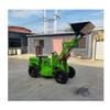 Cargador de transporte de grava para minería, montacargas eléctrico para alimentación agrícola, carretilla elevadora para edificios, cargador de elevación