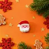 Grampo de Cabelo de Natal Exquisito e Compacto, Presilha Lateral, Formato de Papai Noel e Árvore de Natal, Pegador Fofo, Enfeites Temáticos de Feriado