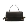 Bolsa pequena com textura retrô feminina 2026 nova moda francesa bolsa de ombro única versátil novo produto bolsa de mão bolsa transversal pequena quadrada