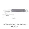 Cuchillo de Fruta Plegable Multifuncional Cocina Hogar Portátil Acero Inoxidable Pelador de Alimentos Complementarios Pelador Cuchillo Cerámico