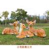 Escultura de animal de fibra de vidrio de antílope tibetano artificial para exteriores, modelo de decoración de boceto de paisaje de granja comunitaria loupan, adornos