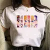 Camiseta Blanca de Manga Corta Estampada Hanako de Japón para Adolescentes y Mujeres Comercio Exterior Transfronterizo wish/ebay Yama