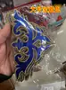 Accesorios cosplay animación disfraz tela bordado étnico aplicación Xiangyun subsidio multicolor 3419# flor grande de aire caliente
