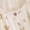 Pijamas de mujer primavera y otoño verano algodón gasa manga larga ropa exterior ropa de casa algodón otoño e invierno 2024 nuevo traje