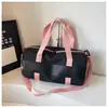 Bolsa de Ginástica de Grande Capacidade Bolsa de Viagem para Homens e Mulheres Viagem Curta Leve Viagem de Negócios Bolsa de Mão Bagagem de Mão Armazenamento Portátil Bolsa Transversal