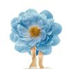 Tapetes de Piso de Lodo Diatómico con Forma de Flor para Baños y Tocadores, Tapetes Absorbentes de Agua, de Secado Rápido y Resistentes a Manchas, Tapetes Antideslizantes para Baño