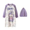 Otoño e Invierno Franela Niñas Pijama Infantil Padre-Hija 2025 Pijama Grueso y Extendido Ropa de Dormir Infantil