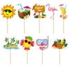 Vaso Decorativo Havaiano Transfronteiriço Inserção Decoração de Festa de Verão na Praia Inserção Central de Mesa Cartão de Inserção