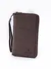 Bolsa de Viaje Antirrobo Nueva con RFID para Cruce de Fronteras, para Uso en Casa, Cartera de Pasaporte de PU para Viajes, Bolsa de Almacenamiento de Documentos para Hombres y Mujeres