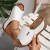 Sandalias de Verano Ligeras de Nuevo Estilo Boca de Pez para Mujer Transfronterizas Europeas y Americanas, Sandalias de Moda Europeas y Americanas para Uso en Exteriores, Venta al por Mayor Tallas Grandes