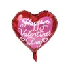 Colección Globos de Película de Aluminio en Forma de Corazón de 18 Pulgadas para San Valentín, Globo para Confesión de Boda, Globo Decorativo para Fiesta, Papel de Aluminio