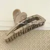 Pinza Geométrica Vintage para el Cabello para Mujer, Tamaño Grande, Pinza Tiburón Simple Versátil de Gama Alta, Accesorio para el Cabello