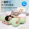 Almohada de Seda de Hielo Nube de Verano para Niños y Niñas Durmiendo en la Cama con las Piernas Dobladas Almohada Lateral para Dormir con Funda Interior Independiente Extraíble