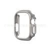 Funda Protectora Dura Transparente con Recortes para Apple Apple Watch Smartwatch Cubierta Protectora con Spray de Aceite S10 Funda Protectora