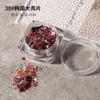 Celebridades de Internet Explosiones Ins Estilo Coreano Lentejuelas Grandes Brillo para Uñas y Pegamento Tablero de Exhibición de Esmalte de Uñas Corea del Sur Estilo Coreano Joyería