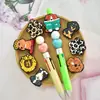 Nuevo Estilo Perro DIY Cuentas Quemadas Accesorios para Quemar Cuentas Estudiantes Alto Valor de Color Papelería Decoración PVC Caucho Blando Cuentas Quemadas