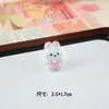 Pijama Cremoso Fofo Presilhas de Cabelo Urso Coelho Presilhas para Franja Rebelde Estilo Desenho Animado Ins
