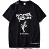 2025 Nuevo Modelo Comercio Exterior Marca Independiente Holgada y Cómoda Camiseta My Chemical Romance Moda Femenina Camiseta Diseño Hipster Genial