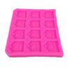 Bk1097 Molde de Silicona para Yeso Aromaterapia con Forma de Etiqueta de 12 Meses