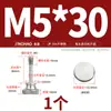 Tornillos de Acero Inoxidable 304 de Cabeza Alta No Extraíbles Moleteados Gb834 Pernos No Extraíbles de Apriete Manual M3M4M5M6M8Mm