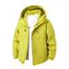 Chaqueta Ligera a Prueba de Viento e Impermeable para Hombre de Primavera y Otoño Chaqueta de Trabajo con Capucha y Logo Personalizado