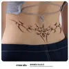 Pegatinas de Tatuaje Herbales Semi-Permanentes Oscuras Tribales Murciélago Tótem Impermeables de Larga Duración Personalizadas Pegatinas de Tatuaje de Jugo para la Espalda