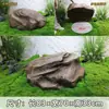 Tapa de alcantarilla Decoración Fibra de vidrio Escultura de piedra falsa Adorno Jardín Paisajismo Equipo de embellecimiento Tapa