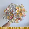 Cerâmica de Jingdezhen Flor Artesanal Porcelana de Alta Temperatura Decorações para Mesa de Escritório Combinadas Flor Colorida Loja de Flores Flor Imortal Atacado