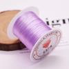 Cristal esticar corda corda contas corda linha vermelha diy pulseira acessórios corda de corda plana corda elástica resistente ao desgaste