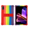 Para Blackview Mega 2 funda protectora plana 2024 12 pulgadas funda protectora de silicona anticaídas con soporte