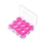 Tapones para los oídos de silicona para dormir de adultos, especiales para dormir, súper reducción de sonido y ruido, anti-ruido, impermeables para nadar, tapones para los oídos en caja
