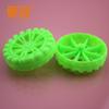 HB402AH rodas de plástico verde grossas para off-road rodas de plástico com oito suportes rodas de estrutura otimizada espessadas mais fortes