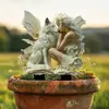 Ornamento de Jardín Creativo de Hada Más Vendido Día de San Valentín Transfronterizo Parque de Elfos Estilo Letrero para Patio de Acrílico