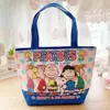 Bolsa de almoço PU japonesa bolsa térmica fofa desenho animado grande estudante trabalhador de escritório bolsa térmica para marmita bolsa de almoço peixe feio