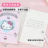 Carpeta de Hojas Sueltas Original de Hello Kitty Cuaderno Grueso Cómodo para Escribir Estudiante Lindo Dibujo Animado Gato KT Bloc de Notas