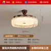 Lámpara de dormitorio, lámpara de techo de cristal, luz principal acogedora, luz suave romántica, estilo francés de mediados de siglo, lámpara redonda para habitación con forma de pétalo