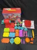 Máquina de Sorvete de Bolo, Máquina de Macarrão de Argila, Conjunto de Ferramentas e Moldes para Massinha Caseira, Brinquedos de Argila para Meninas e Crianças
